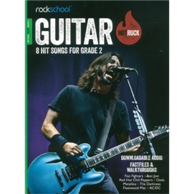 Rockschool: Hot Rock Guitar - Grade 2 (Book/Online Audio)